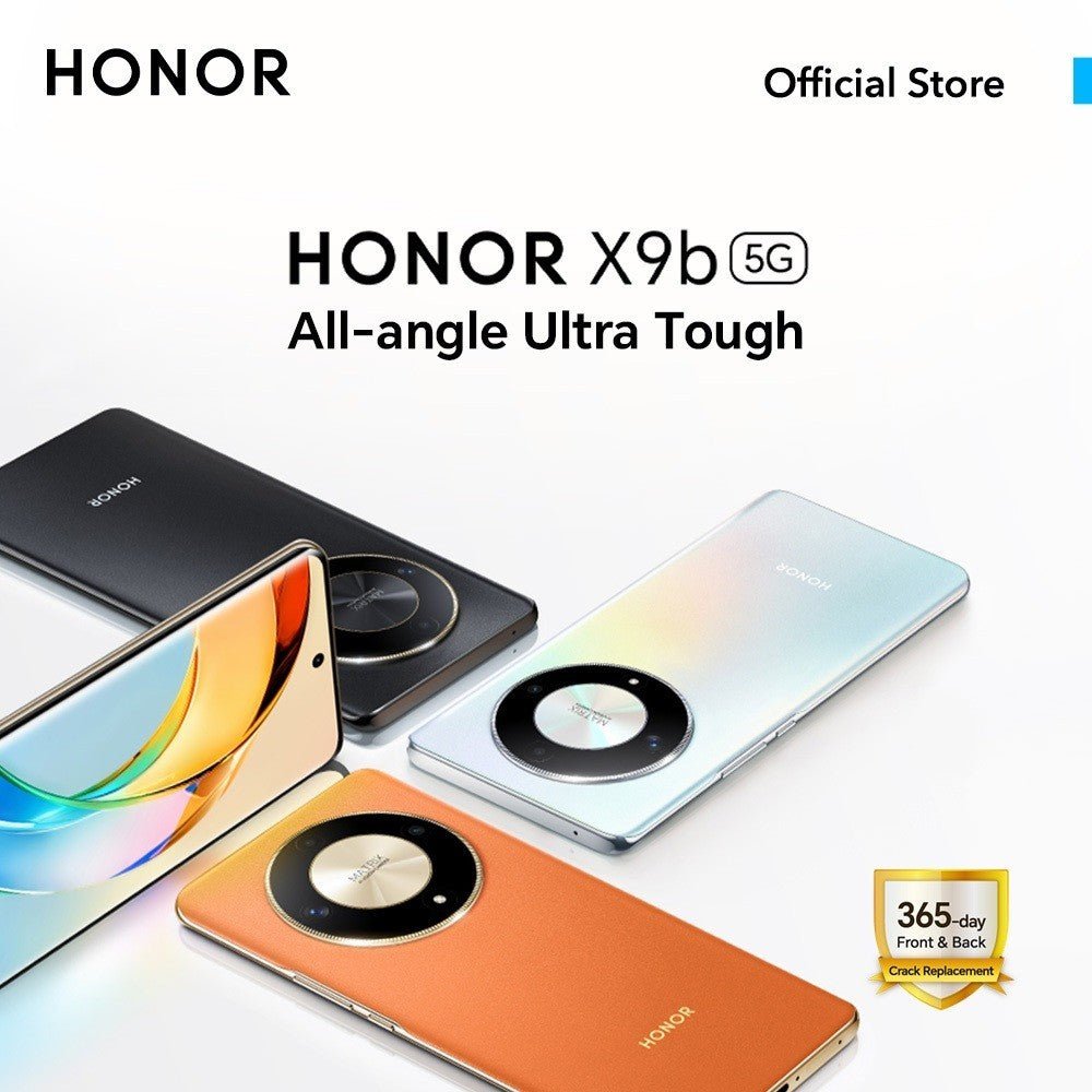 HONOR X9b 5G Smartphone Up to 20(12+8GB)+512GB |All - angleUltraTough|5800mAh 3 Days Battery|108MP Ultra Clear Camera - Esprit always
